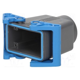 1 pcs x ILME - TAVC 10 G25 - Enclosure: for HDC connectors, T-TYPE/C, size 57.27, M25, 57x27mm