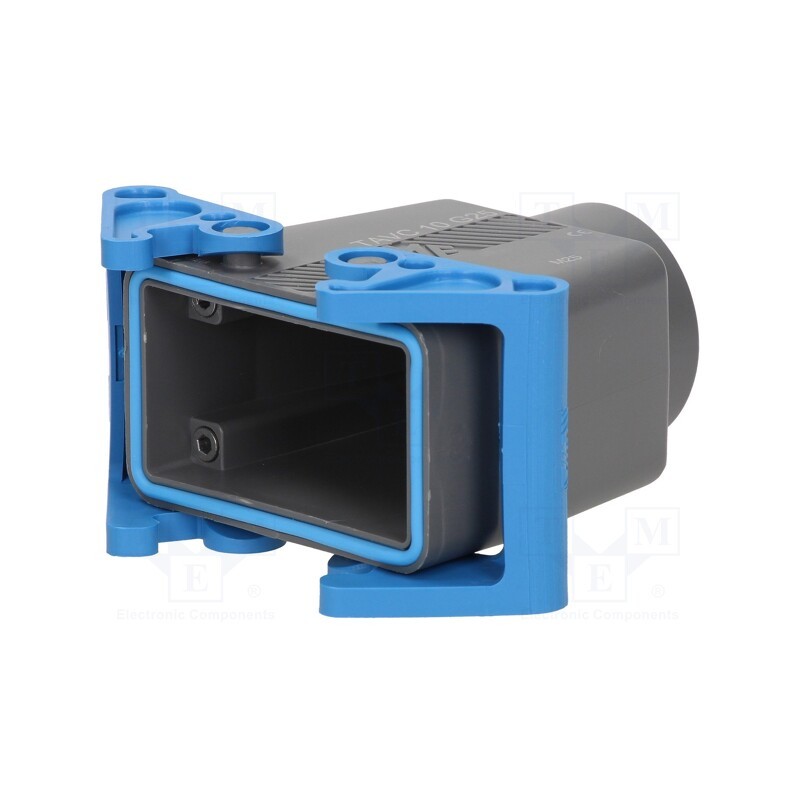 1 pcs x ILME - TAVC 10 G25 - Enclosure: for HDC connectors, T-TYPE/C, size 57.27, M25, 57x27mm