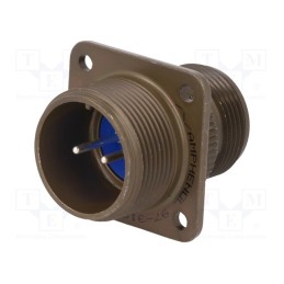 1 pcs x AMPHENOL - 97-3100A-16S-4P - Connector: circular, size 16S, 97, aluminium alloy, olive, socket