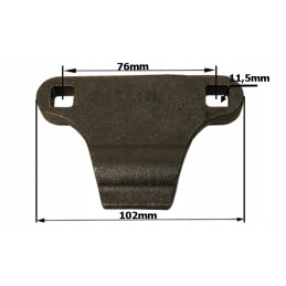 Claas Dominator 6762360 scythe clamp, knife holder