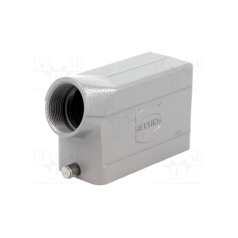 1 pcs x HARTING - 19300161542 - Enclosure: for Han connectors, Han, size 16B, for cable, angled