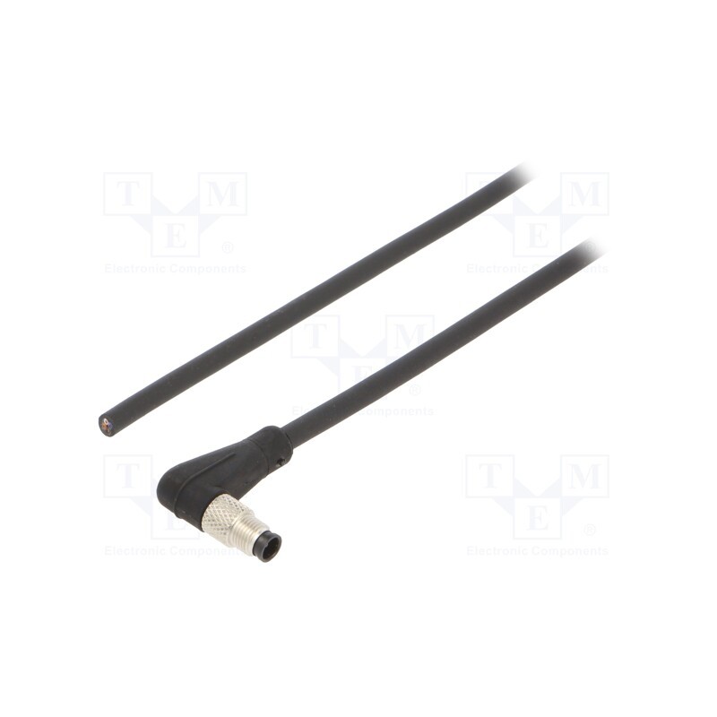 1 pcs x BINDER - 79 3109 52 04 - Connector: M5, plug, 707, male, PIN: 4, unshielded, gold-plated, 1A