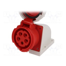 1 pcs x PCE - 1152-6 - Connector: AC supply 3-phase, socket, female, 16A, 400VAC, IP67