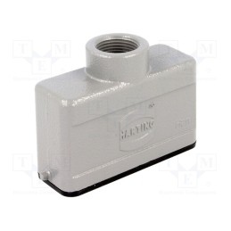 1 pcs x HARTING - 19200161440 - Enclosure: for HDC connectors, Han® A, size 16A, for cable, M20