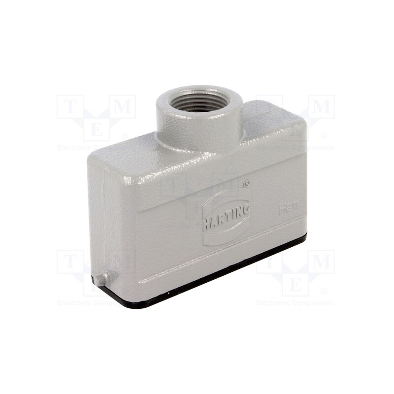 1 pcs x HARTING - 19200161440 - Enclosure: for HDC connectors, Han® A, size 16A, for cable, M20