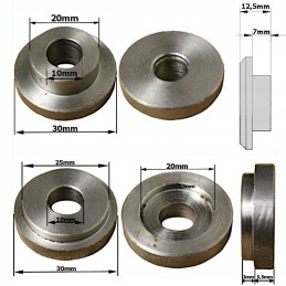 A set of bushings for the forage harvester knife, diameter 20 mm, Bizon Plock