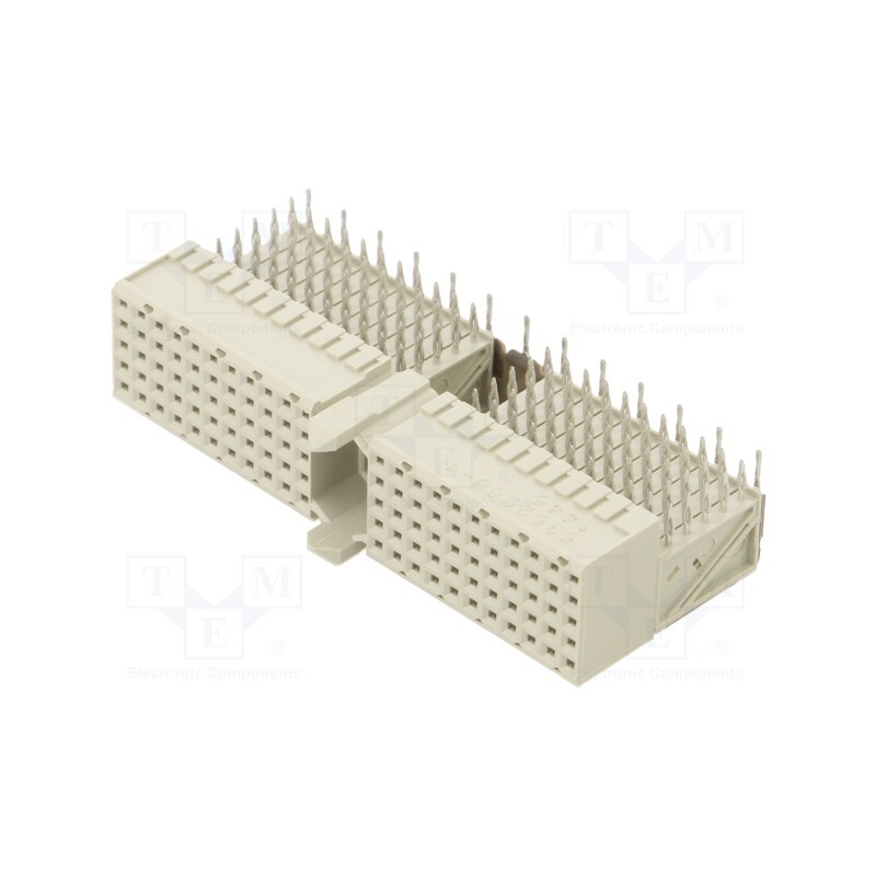 1 pcs x TE Connectivity - 5352068-1 - Connector: PCB to PCB, female, PIN: 110, 2mm, Z-PACK, tinned, THT