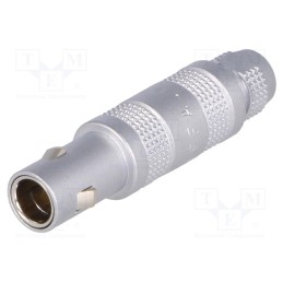 1 pcs x LEMO - FFA.00.250.CLAC27 - Connector: coaxial, 00, plug, male, soldering, for cable, 4A, IP50