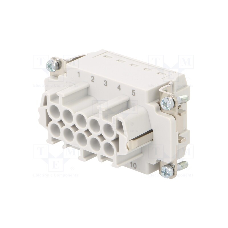 1 pcs x LAPP - 44423203 - Connector: HDC, contact insert, female, EPIC H-BE, PIN: 10, 10+PE