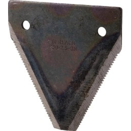 Top grooved scythe blade l 80mm bison 3020506000