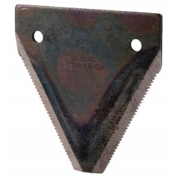 Top grooved scythe blade l 80mm bison 3020506000