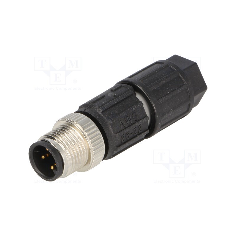 1 pcs x LAPP - 22260132 - Plug, M12, PIN: 4, male, A code-DeviceNet / CANopen, for cable, IDC