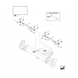 Polosi New Holland Z22 connector 84077841 cnh