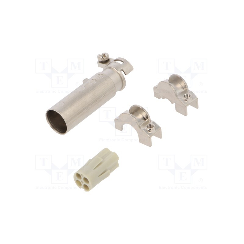 1 pcs x AMPHENOL - C146 A05 100 G8 - Connector: HDC, module,contact insert, male, PIN: 4, 400V
