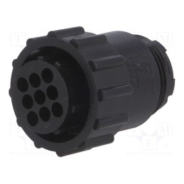 1 pcs x TE Connectivity - 788157-2 - Plug, female, PIN: 9, w/o contacts,sealed, CPC Series 1, for cable