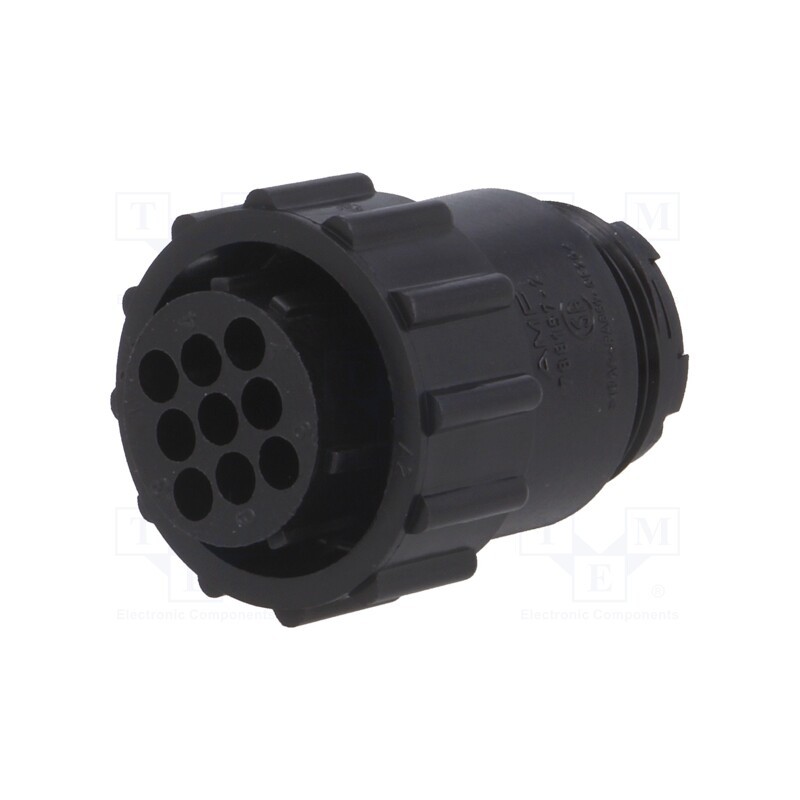 1 pcs x TE Connectivity - 788157-2 - Plug, female, PIN: 9, w/o contacts,sealed, CPC Series 1, for cable