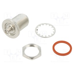 1 pcs x AMPHENOL RF - 242125 - Adapter, N socket,SMA socket, Insulation: PTFE, 50Ω