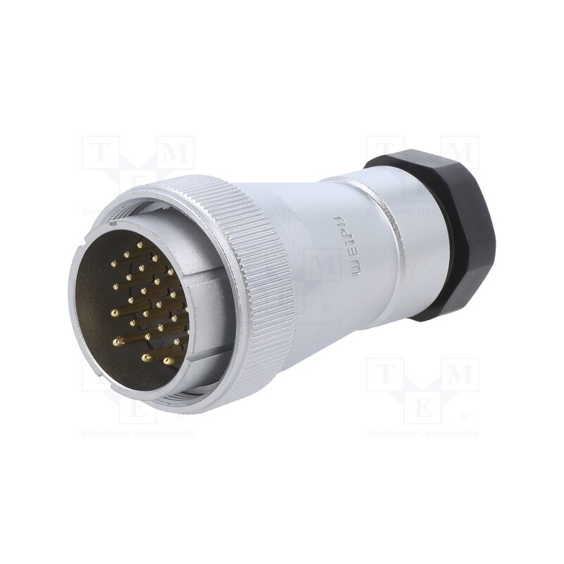 1 pcs x WEIPU - WF40J26TA1 - Plug, WF40, male, PIN: 26(22+4), IP65, 11.5÷24.5mm, 10A,25A, 500V