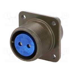 1 pcs x AMPHENOL - 97-3102A-16-11S - Connector: circular, size 16, 97, aluminium alloy, olive, socket