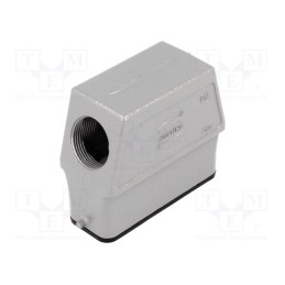 1 pcs x HARTING - 19200160546 - Enclosure: for HDC connectors, Han® A, size 16A, for cable, high