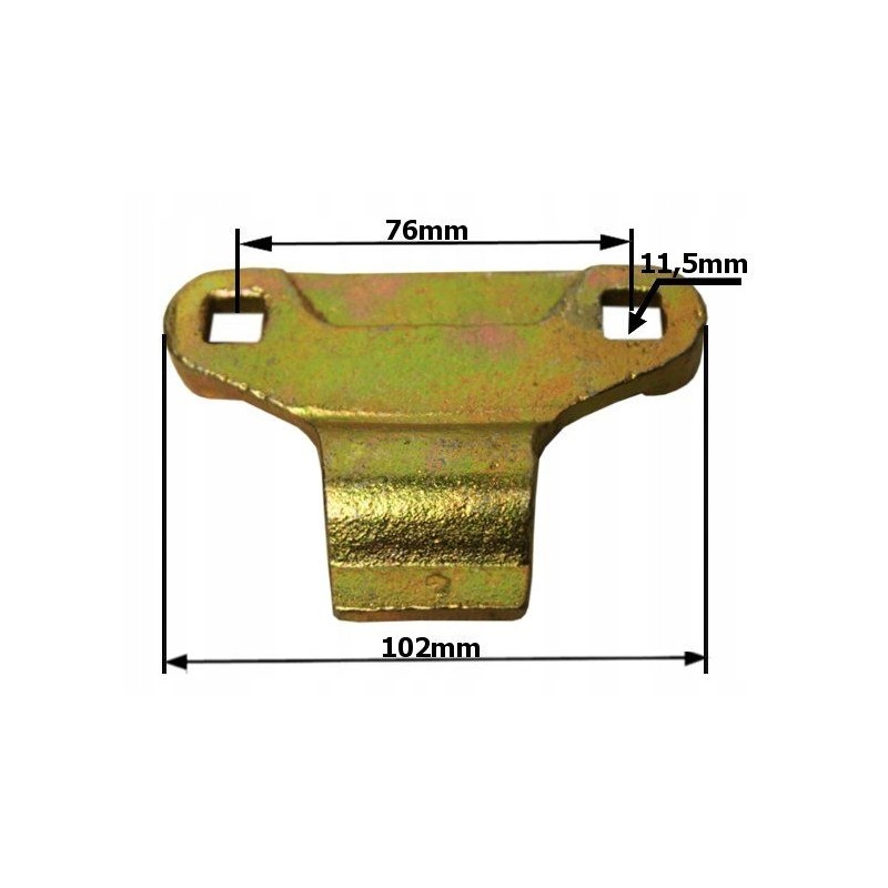 Knife clamp, scythe holder, galvanized, Claas 6762360