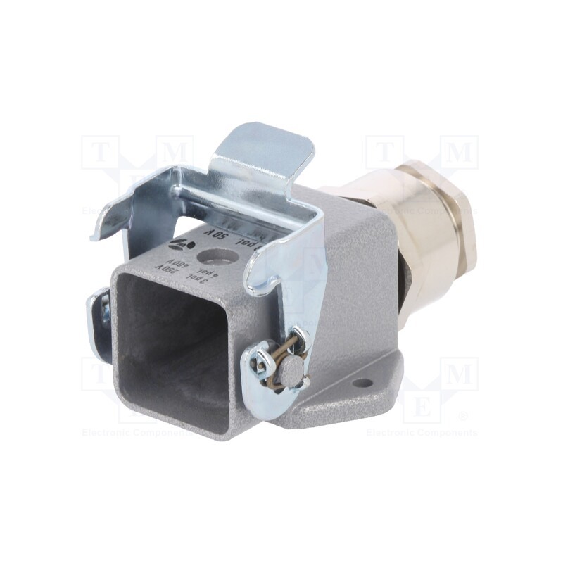 1 pcs x WIELAND - 76.322.0736.0 - Enclosure: for HDC connectors, size 3, Locking: with latch