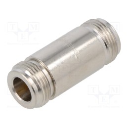 1 pcs x AMPHENOL RF - 082-101-RFX - Adapter, N female,both sides, Insulation: PTFE, 50Ω, Mat: brass