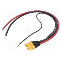 1 pcs x AMASS - AS150U-F - Plug, DC supply, AS150U, female, PIN: 6, with leads, for cable, 70A