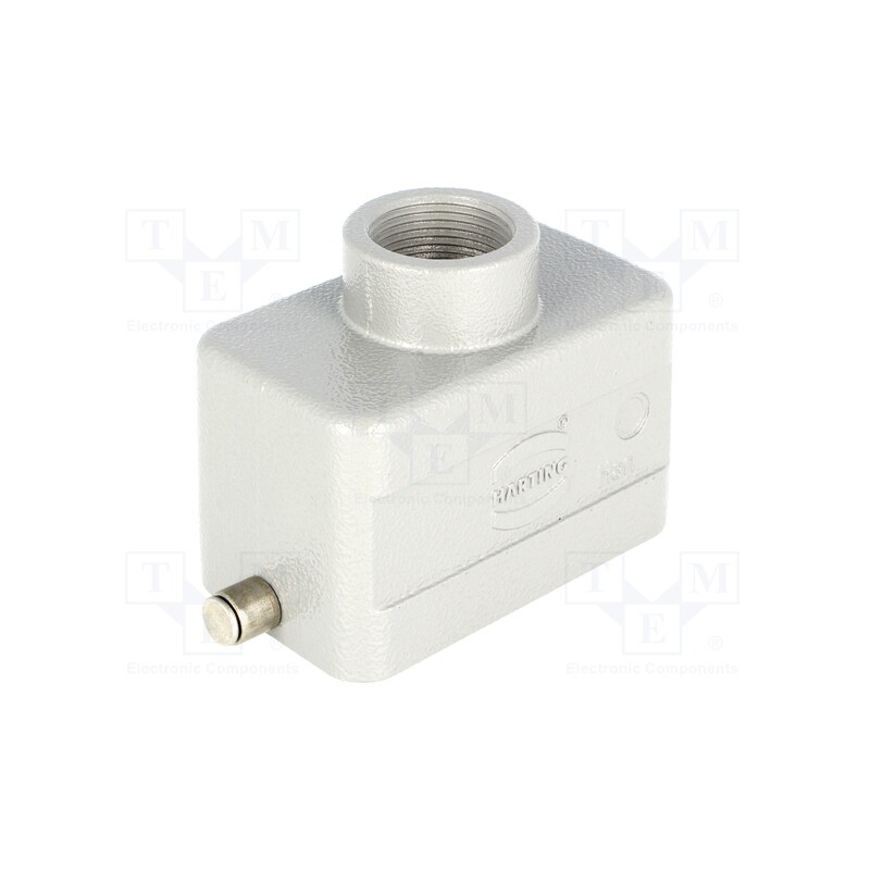 1 pcs x HARTING - 9300101441 - Enclosure: for Han connectors, Han, size 10B, for cable, straight