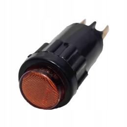 Orange dashboard indicator light