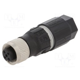 1 pcs x LAPP - 22260133 - Plug, M12, PIN: 4, female, A code-DeviceNet / CANopen, for cable