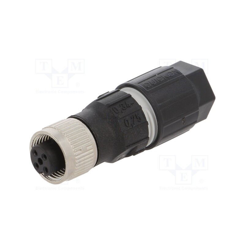 1 pcs x LAPP - 22260133 - Plug, M12, PIN: 4, female, A code-DeviceNet / CANopen, for cable