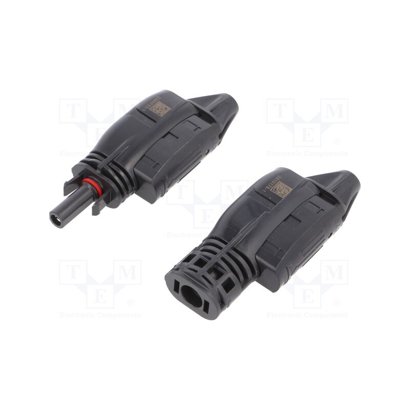 1 pcs x TE Connectivity - 2347245-1 - Connector: solar, male + female, 2.5÷6mm2, with contacts, 35A