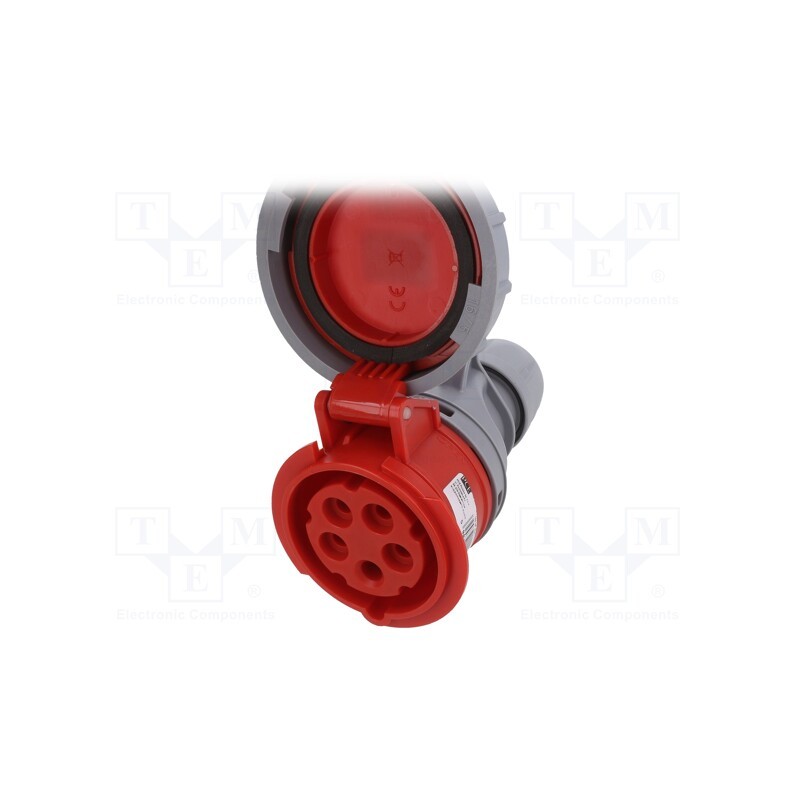 1 pcs x PCE - 2152-6TT - Connector: AC supply 3-phase, socket, female, 16A, 400VAC, IP67