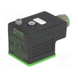 1 pcs x MURR ELEKTRONIK - 7000-41441-0000000 - Connector: valve connector, adapter,plug, form A, 18mm, female