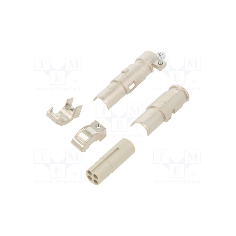 1 pcs x AMPHENOL - C146 B05 100 G8 - Connector: HDC, module,contact insert, female, PIN: 4, 400V