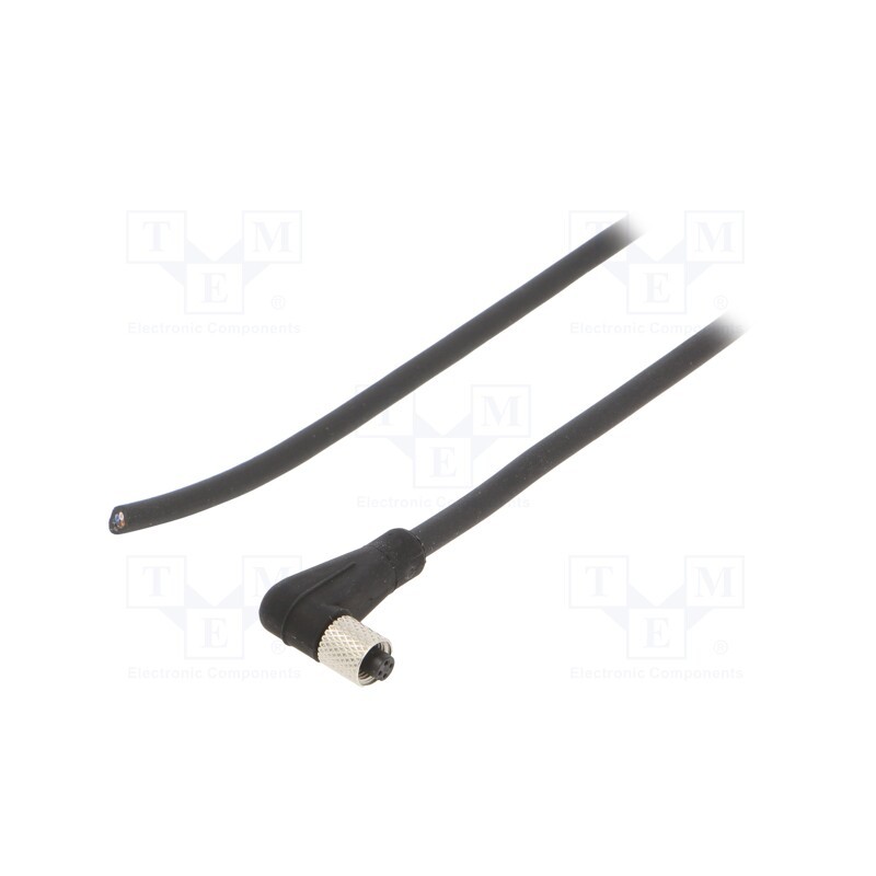 1 pcs x BINDER - 79 3110 52 04 - Connector: M5, plug, 707, female, PIN: 4, unshielded, gold-plated, 1A