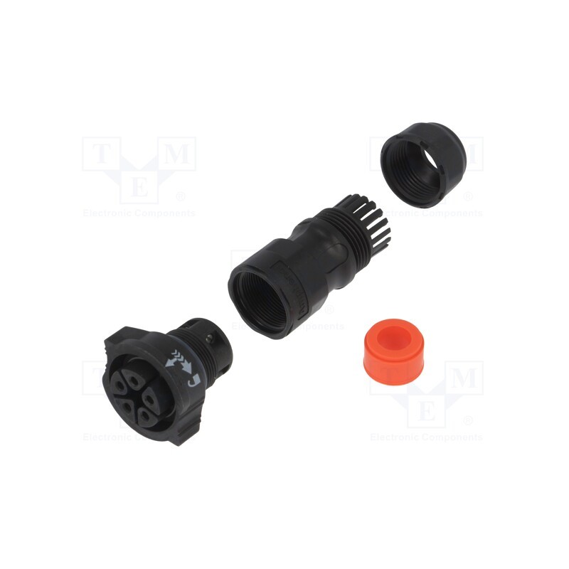 1 pcs x AMPHENOL LTW - DC-05BFFB-QL8SPP - Connector: circular, female, plug, screw terminal, PIN: 5, X-Lok