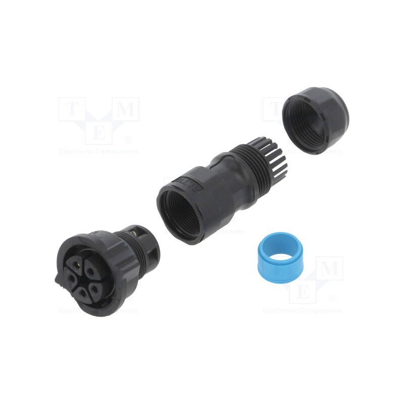 1 pcs x AMPHENOL LTW - DC-05BFFB-QL8LPP - Connector: circular, female, plug, screw terminal, PIN: 5, X-Lok