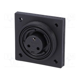 1 pcs x BULGIN - PX0765/S - Connector: circular, socket, female, PIN: 3, Standard Buccaneer®