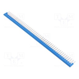 1 pcs x PHOENIX CONTACT - 3032114 - Comb bridge, ways: 50, blue, Width: 5mm, UL94V-0