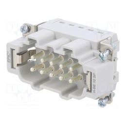 1 pcs x LAPP - 44423202 - Connector: HDC, contact insert, male, EPIC H-BE, PIN: 10, 10+PE