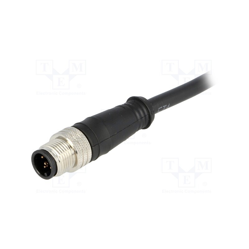 1 pcs x MOLEX - 120006-1345 - Plug, M12, PIN: 5, male, A code-DeviceNet / CANopen, 5m, IP67, 60V