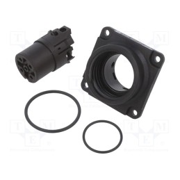 1 pcs x BINDER - 99 0712 00 05 - Connector: circular, 694,RD30, 400V, PIN: 5, socket, female, 20A