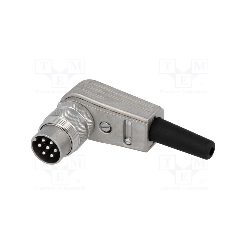 1 pcs x AMPHENOL - T3475005U - Connector: M16, plug, male, soldering, for cable, PIN: 7, 5A, 300V