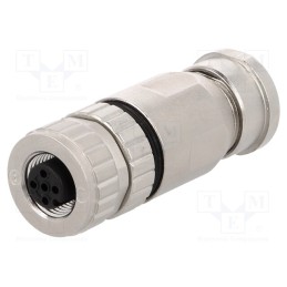 1 pcs x HARTING - 21033292401 - Plug, M12, PIN: 4, female, A code-DeviceNet / CANopen, for cable