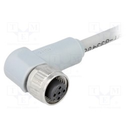 1 pcs x CONEC - SAL-12S-RKW4-3/G3 - Plug, M12, PIN: 4, female, A code-DeviceNet / CANopen, 3m, cables