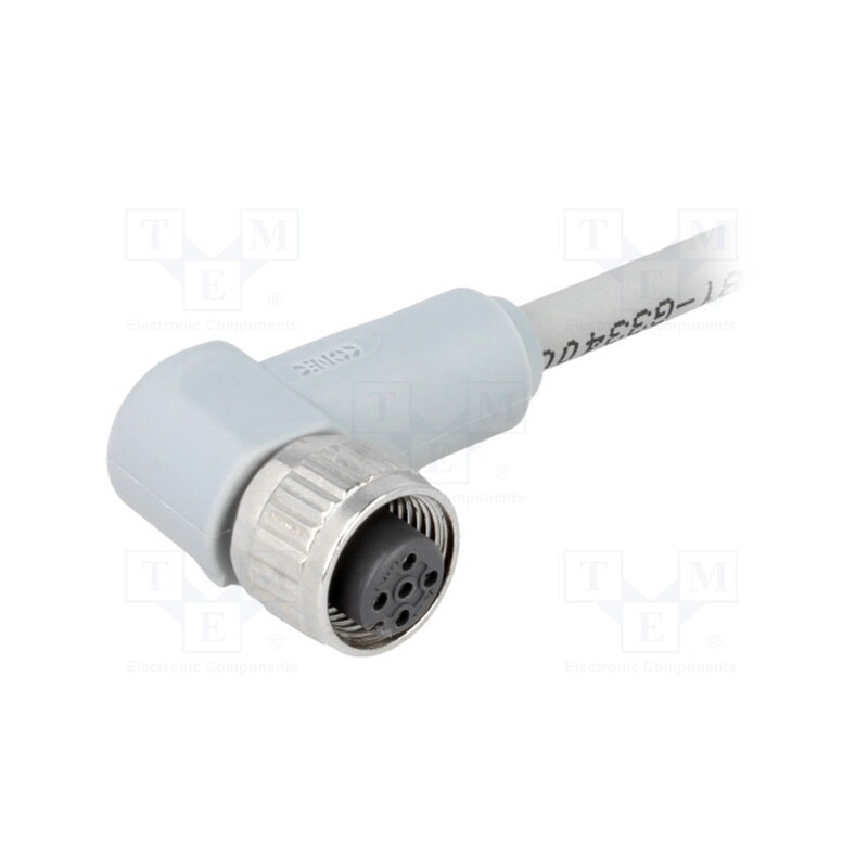 1 pcs x CONEC - SAL-12S-RKW4-3/G3 - Plug, M12, PIN: 4, female, A code-DeviceNet / CANopen, 3m, cables