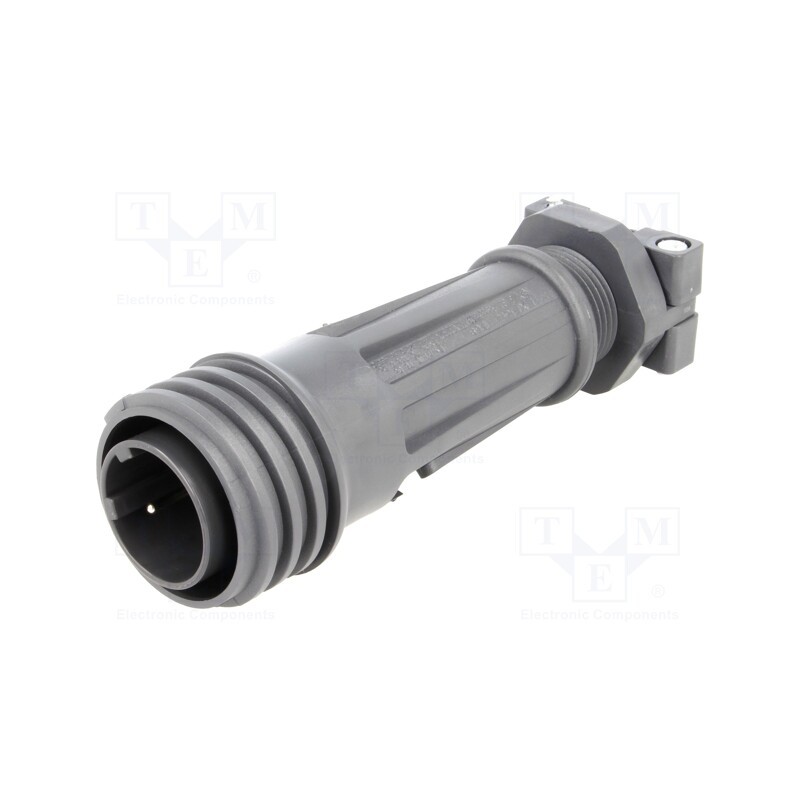 1 pcs x BULGIN - EXP-A921/02/P - Connector: circular, plug, male, PIN: 2, EXPlora, Contacts: brass