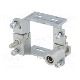 1 pcs x HARTING - 9140060313 - Frame for modules, Han-Modular®, size 6B, Modules: 2, 44x27mm